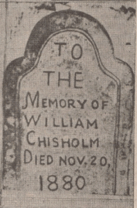 WilliamChisholmGrave